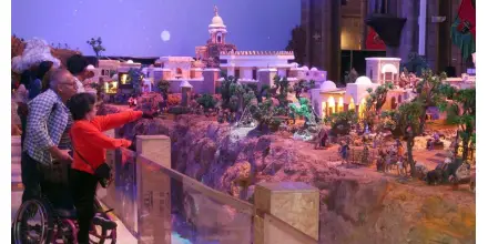 El pesebre "más grande de Sudamérica" desborda fe, creatividad y asombro en Quito