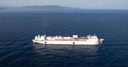 Buque hospital de la Armada de EEUU comienza su gira por Latinoamérica