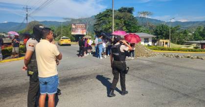 Protestas mineras bloquean Zamora Chinchipe