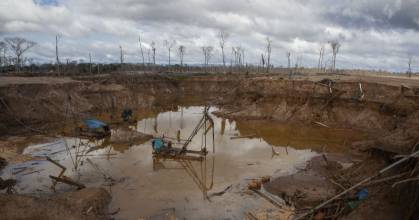 Minería ilegal de oro en Amazonía ha usado 200 toneladas de mercurio desde 2019