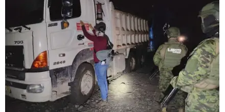 Operativo militar golpea a la minería ilegal en Zamora Chinchipe