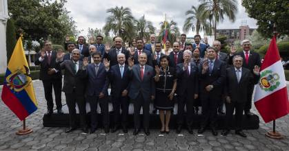 Ecuador y Perú coinciden en la necesidad de robustecer la cooperación contra el crimen