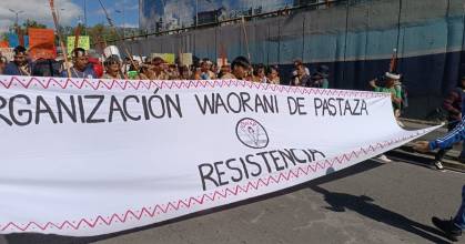 Waoranis exigen a la Corte Constitucional que respete consulta previa