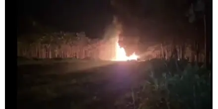 Incendio en Quinindé estaría ligado a perforación ilegal de ducto petrolero
