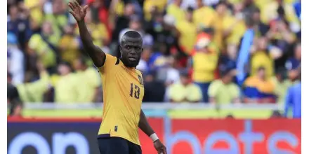 Enner Valencia se despide de las eliminatorias en el partido contra Argentina