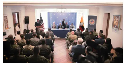 Ecuador y Estados Unidos suscriben acuerdo para reforzar la seguridad fronteriza 