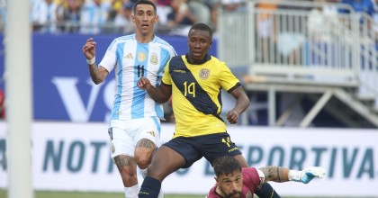 Ecuador cayó 0-1 frente a Argentina en Chicago