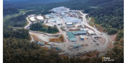 Lundin Gold monetiza la plata de Fruta del Norte en Ecuador por US$670 millones