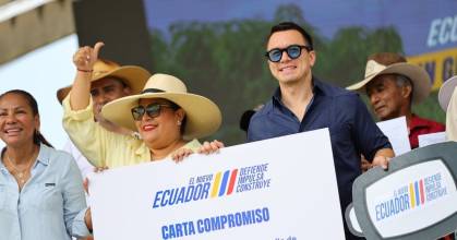 Noboa: “Dialogaremos con la gente que quiere trabajar”