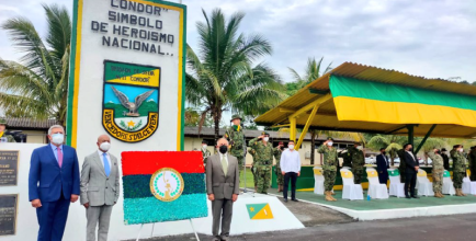 Las Fuerzas Armadas conmemoraron los 27 años de la guerra del Cenepa