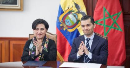 Exportadores de Ecuador y empresas de Marruecos firmaron acuerdo