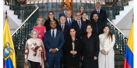 Cancilleres de Ecuador y Colombia se reunieron 