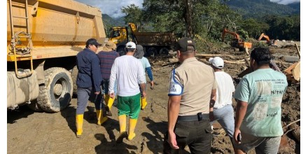 Aluvión en Zamora Chinchipe deja 300 familias afectadas; Gobierno anuncia asistencia humanitaria