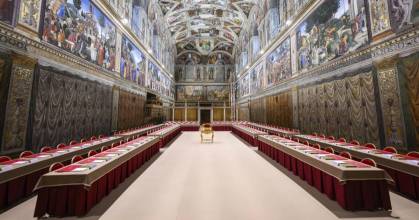 133 cardenales elegirán al nuevo papa mañana en la Capilla Sixtina