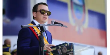 Noboa destaca golpe al narcotráfico 16 detenidos y cerca de USD 1 millón incautado