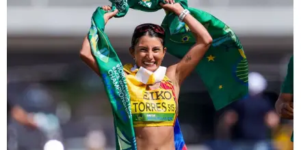 Ecuador logra oro y bronce en el Mundial de Marcha Atlética disputado en Brasilia