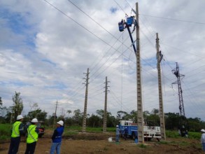 Energía de Coca Codo llega a la Amazonía