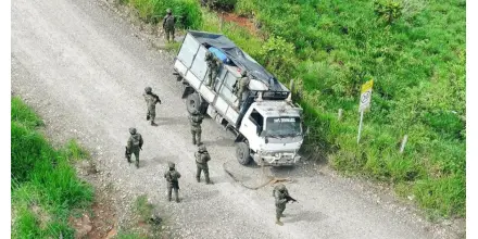 Sucumbíos: militares incautan más de 4.600 galones de combustible