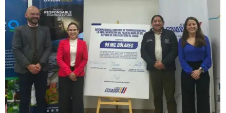 Convenio destina USD 99.000 para fortalecer control y monitoreo en el Refugio El Zarza