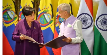 Ecuador e India avanzan hacia un acuerdo comercial y amplían cooperación bilateral