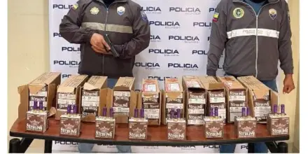 Policía decomisa 2.500 municiones transportadas en bus en Orellana