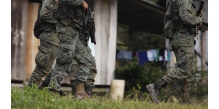 Militares que patrullan Corriente Larga fueron atacados desde Colombia