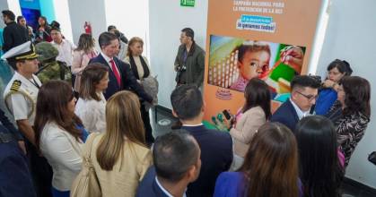 La lucha contra la desnutrición crónica infantil avanza 