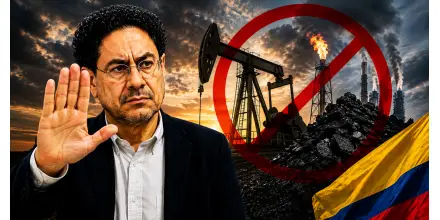 Iván Cepeda propone reducir dependencia de petróleo, carbón y gas en Colombia 