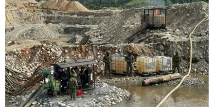 Informe identifica 111 hectáreas afectadas por minería en Zamora Chinchipe