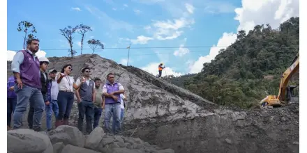 Napo: La construcción de la segunda fase de la variante en San Carlos inició