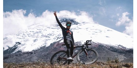 Richard Carapaz se prepara en el Cotopaxi 