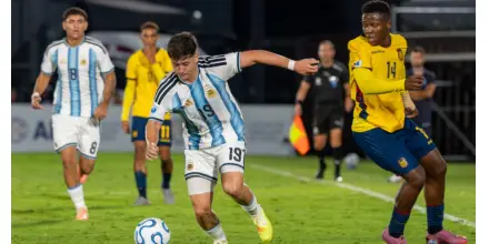 Ecuador cae ante Argentina y se despide de la final del Sudamericano Sub-17