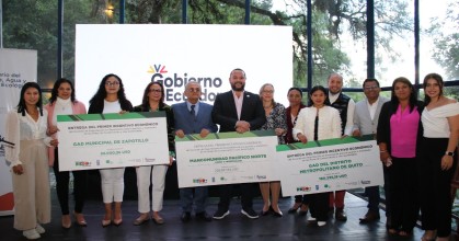 4 gobiernos locales recibieron $ 431 mil por su gestión ambiental