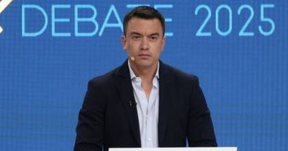 Noboa fue el ganador del debate presidencial, según encuesta 