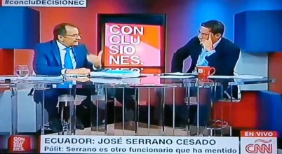 Carlos Pólit le refuta a José Serrano: Estás mintiendo porque yo no te he llamado