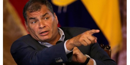 Rafael Correa criticó a Leonidas Iza