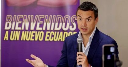 Daniel Noboa ofrece bono para mujeres embarazadas