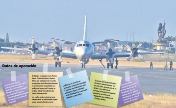 Tras diez años avión militar de Estados Unidos operará en Ecuador contra narcotráfico
