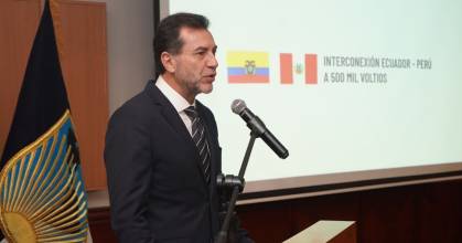 Ecuador impulsa interconexión eléctrica con Perú a 500 kV