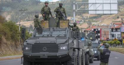 Los 2 policías secuestrados en Chimborazo fueron liberados