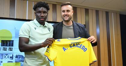 El ecuatoriano Caicedo quiere "darlo todo" por el Cádiz