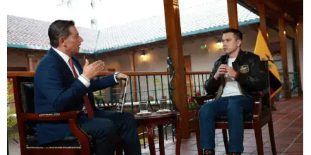 Noboa denunció intento de envenenarlo