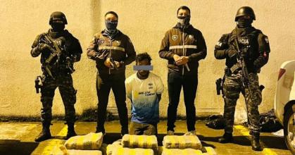 La Policía decomisó 147 kilos de marihuana en Carchi