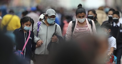Ecuador vuelve a la mascarilla ante repunte de afecciones respiratorias