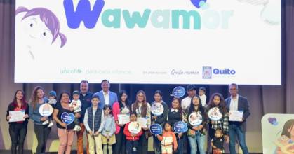 Unicef y el Municipio de Quito lanzaron la aplicación 'Wawamor'