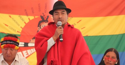 La Conaie anunció su oposición al Referéndum convocado por Noboa