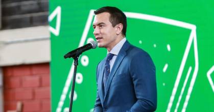 Noboa rechazó posibles actos terroristas de Hamás y Hezbolá en Ecuador