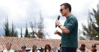 Noboa anunció $ 100 millones para el agro