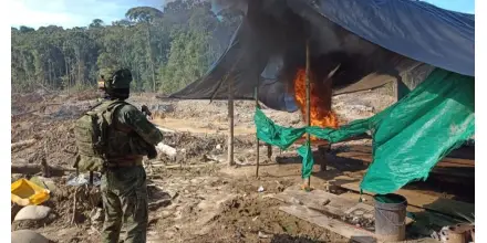 Informe de MAAP alerta sobre expansión de la minería ilegal en Morona Santiago