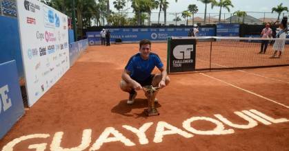 La ATP postergó el Challenger de tenis en Guayaquil por seguridad